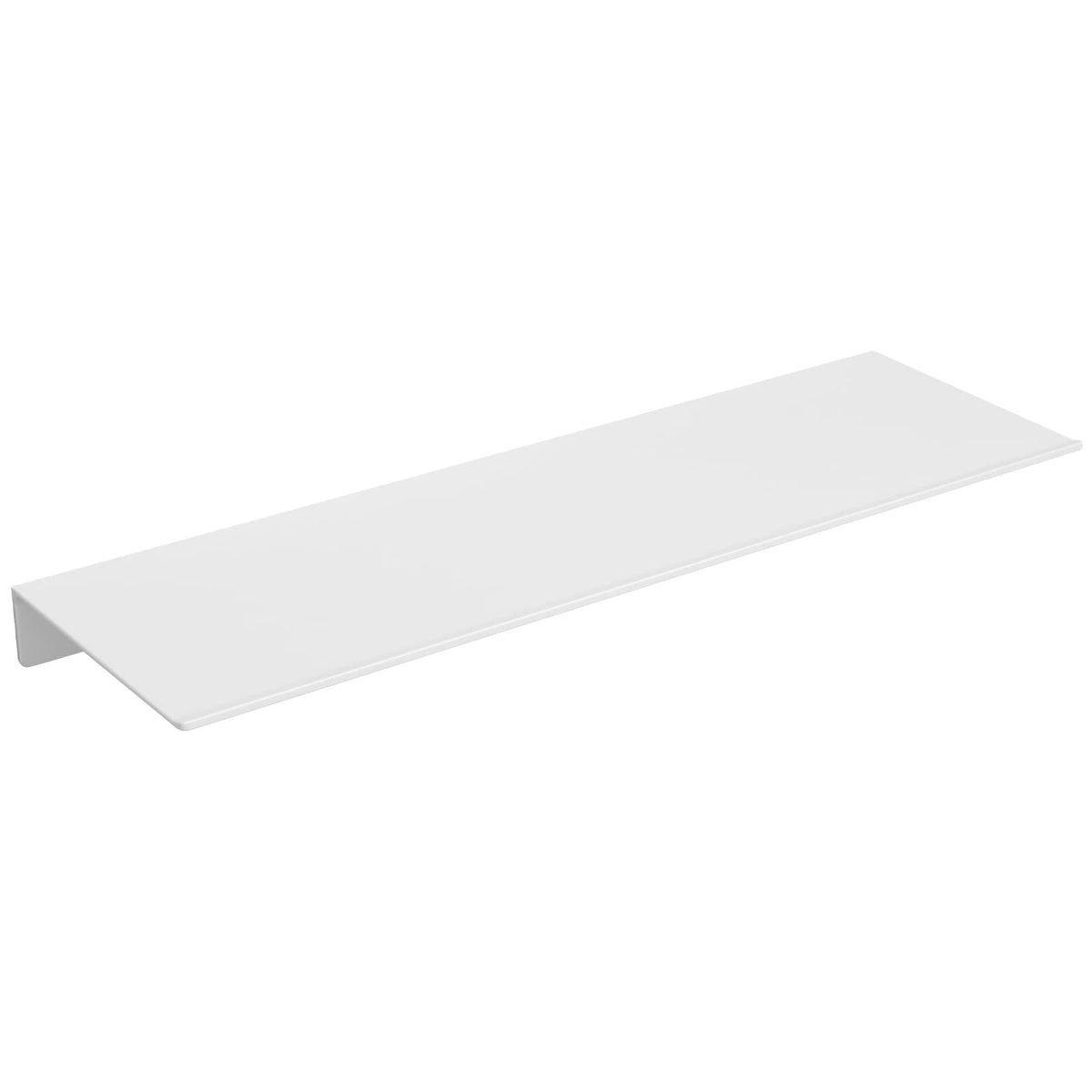 Danpoo 8 inch Small Floating Shelf for Wall Organizer & Storage, Mini Display Shelf, Metal Wall Shelf for Bathroom, Living Room, Kitchen, Bedroom(Matte Black)