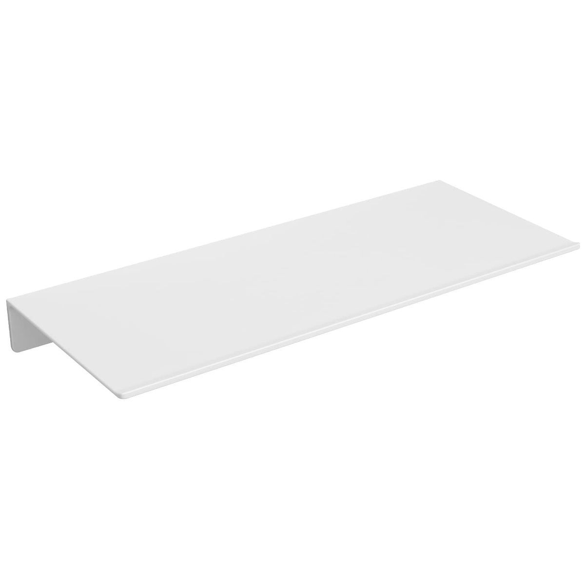 Danpoo 8 inch Small Floating Shelf for Wall Organizer & Storage, Mini Display Shelf, Metal Wall Shelf for Bathroom, Living Room, Kitchen, Bedroom(Matte Black)