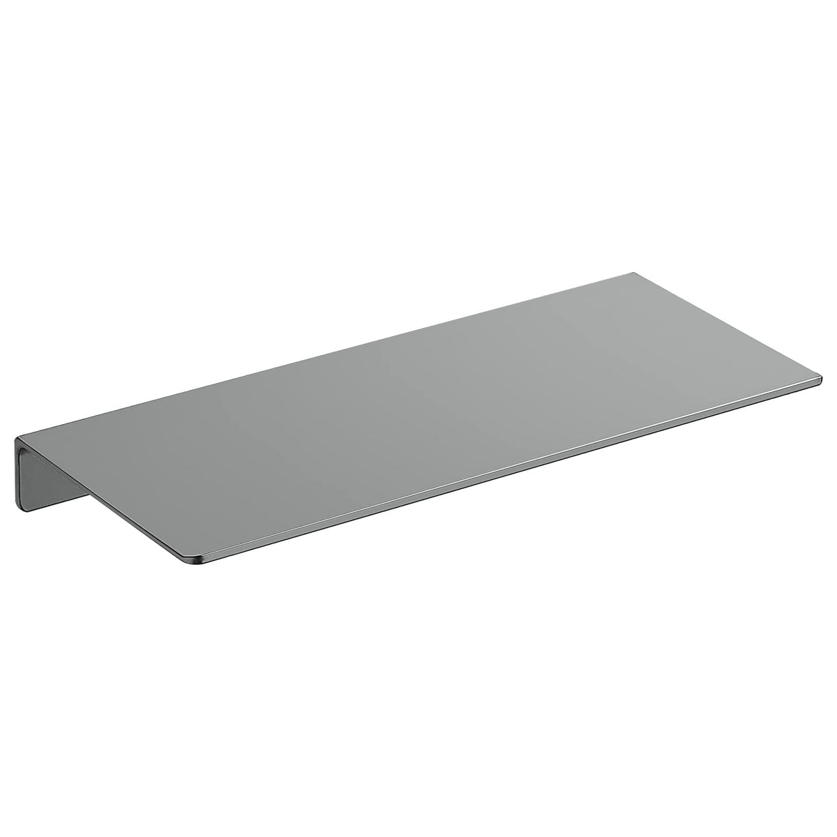 Danpoo 8 inch Small Floating Shelf for Wall Organizer & Storage, Mini Display Shelf, Metal Wall Shelf for Bathroom, Living Room, Kitchen, Bedroom(Matte Black)