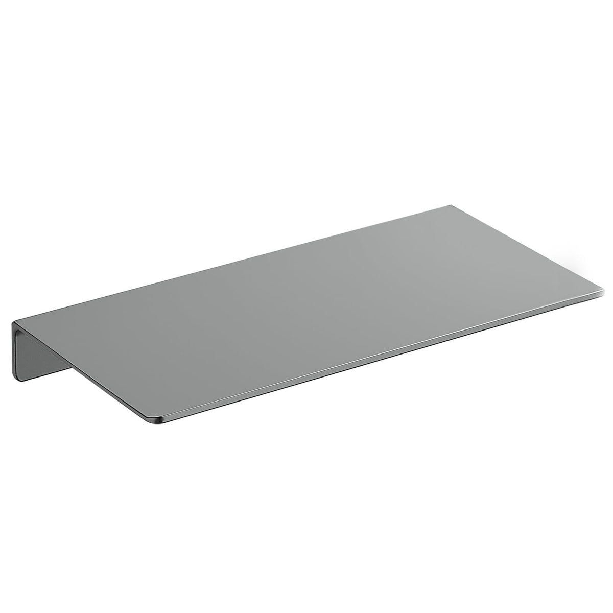 Danpoo 8 inch Small Floating Shelf for Wall Organizer & Storage, Mini Display Shelf, Metal Wall Shelf for Bathroom, Living Room, Kitchen, Bedroom(Matte Black)