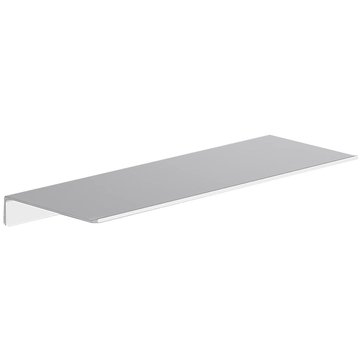 Danpoo 8 inch Small Floating Shelf for Wall Organizer & Storage, Mini Display Shelf, Metal Wall Shelf for Bathroom, Living Room, Kitchen, Bedroom(Matte Black)
