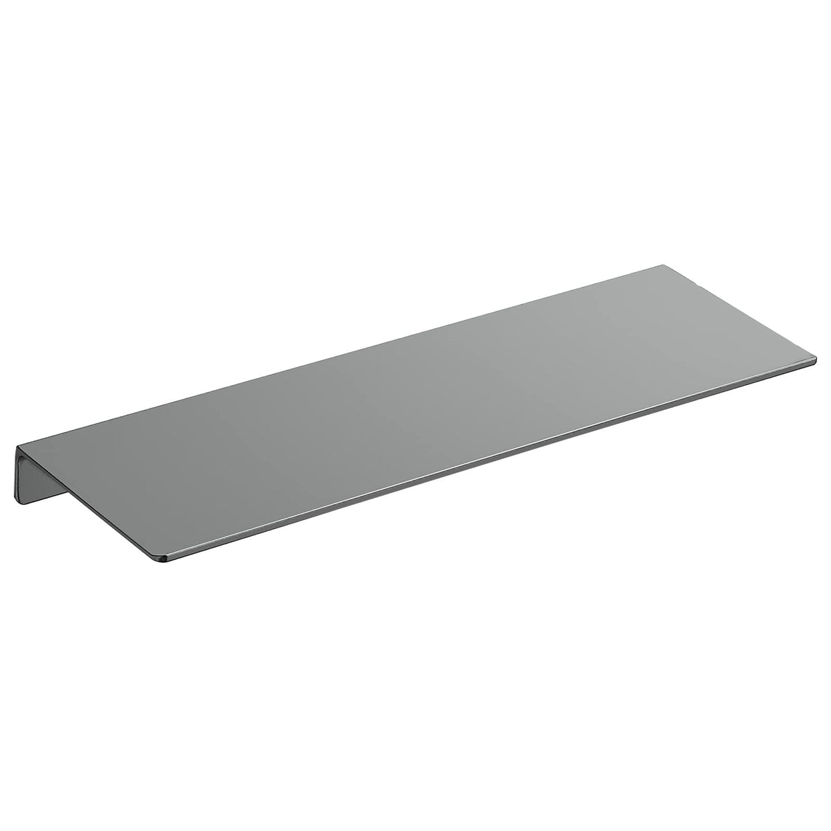 Danpoo 8 inch Small Floating Shelf for Wall Organizer & Storage, Mini Display Shelf, Metal Wall Shelf for Bathroom, Living Room, Kitchen, Bedroom(Matte Black)