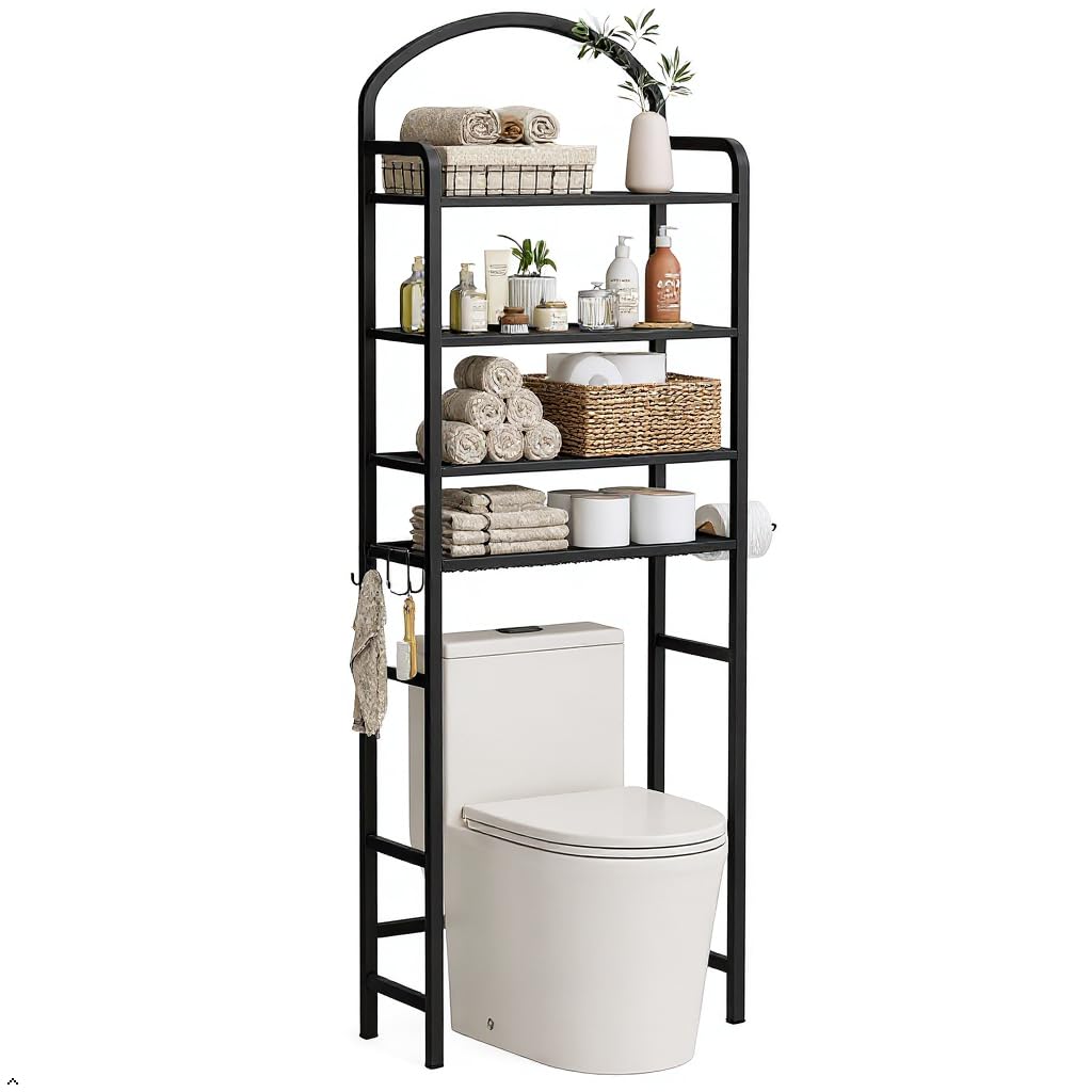3 Tier Over The Toilet Storage Rack, Bathroom Organizer