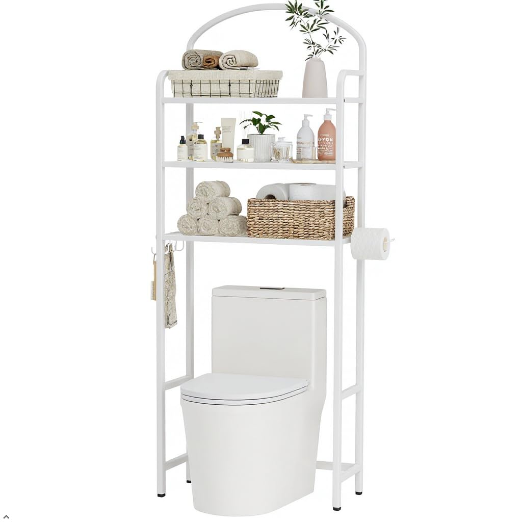 3 Tier Over The Toilet Storage Rack, Bathroom Organizer