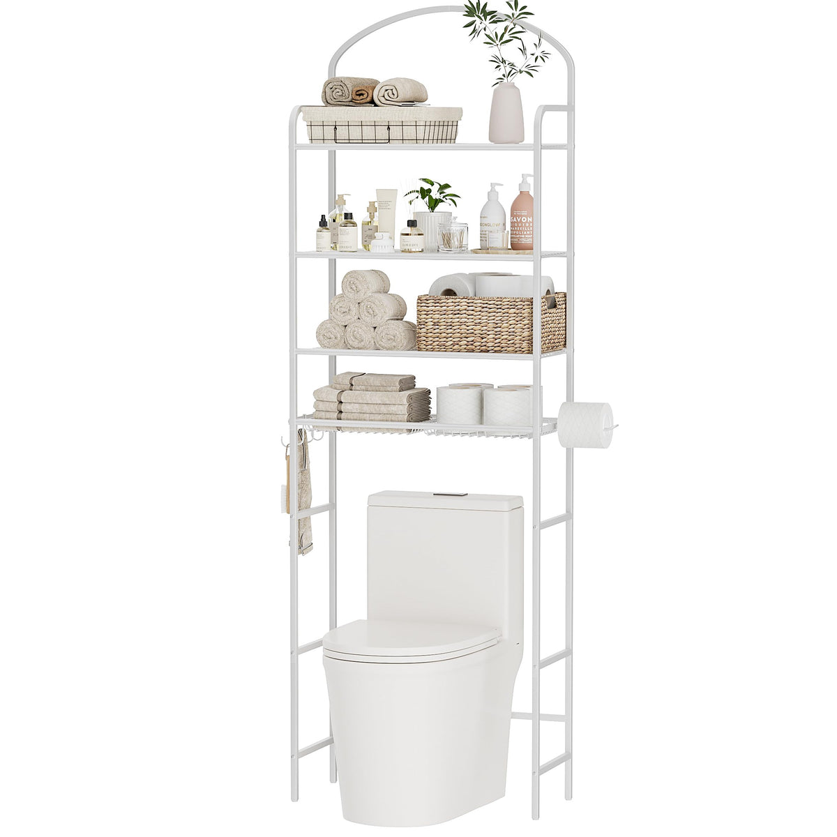 3 Tier Over The Toilet Storage Rack, Bathroom Organizer
