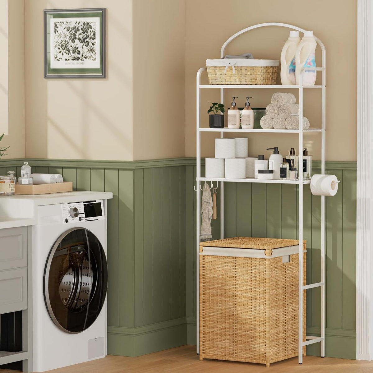 3 Tier Over The Toilet Storage Rack, Bathroom Organizer
